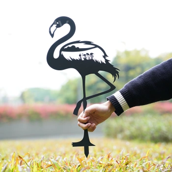 Metal Flamingo - Garden Decor Art